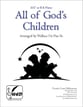 All God's Children Got a Robe Three-Part Mixed choral sheet music cover